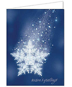 Cards: Shimmering Snowflake Holiday Card